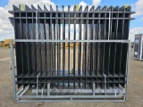 NEW/ UNUSED Galvanized 10 Foot Steel Fence