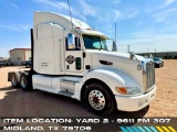 2013 Peterbilt 386 Sleeper Truck Tractor