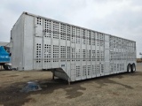 1983 Merritt 48...Foot Livestock Trailer