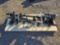 NEW/UNUSED Qty 3 Excavator Auger Attachments