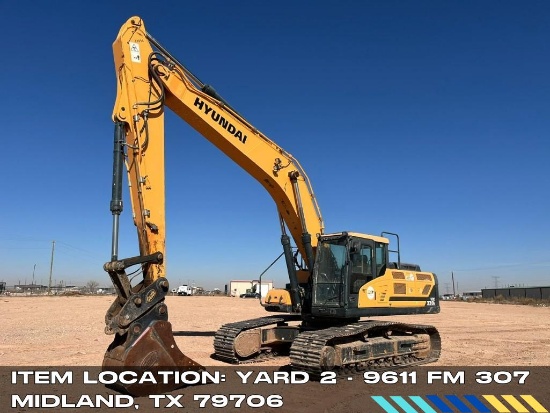 2018 Hyundai HX330L Hydraulic Excavator