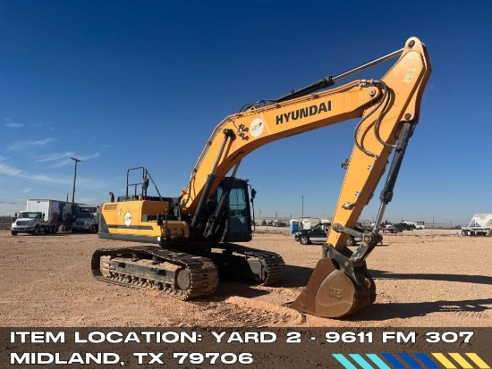 2017 Hyundai HX300L Hydraulic Excavator