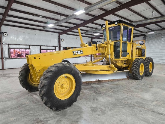1984 John Deere 770A Motor Grader