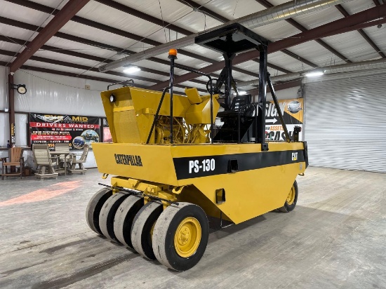 1996 Caterpillar PS-130 Pneumatic Roller Compactor