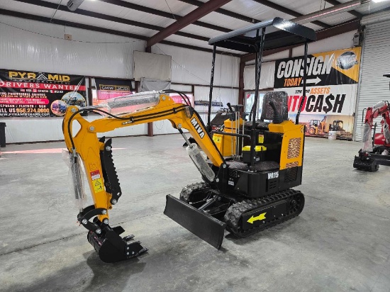 NEW/UNUSED 2025...MIVA VA15 Mini Excavator
