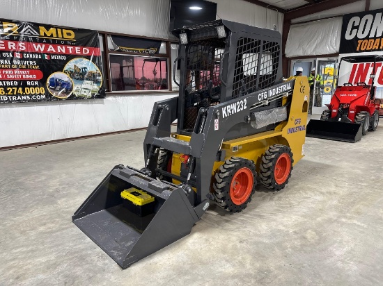 NEW/UNUSED 2024 CFG KRW232 Skid Steer Loader
