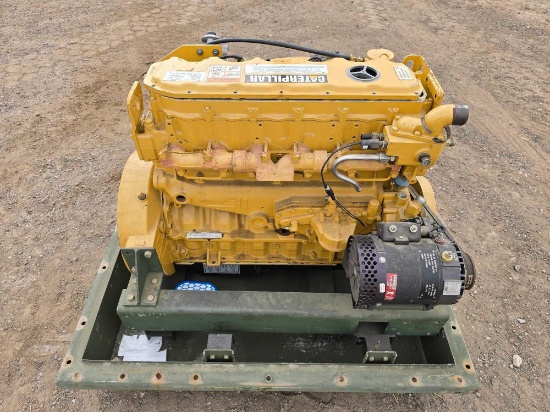 1999 Caterpillar 3126 6-cylinder Diesel Engine w/Shipping Container