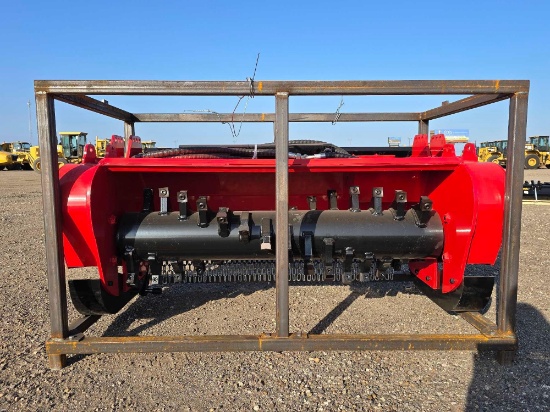 NEW/UNUSED 2025 GIYI 74 In Skid Steer Loader Mulcher