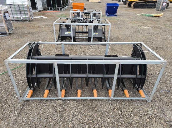 NEW/UNUSED 2025 Greatbear 78 In Heavy Grass Fork Grapple