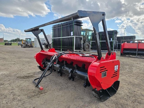 NEW/UNUSED GIYI GY-72X Skid Steer Loader Mulcher