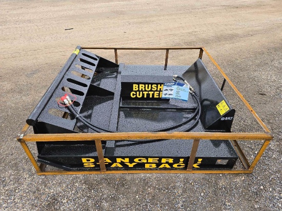 NEW/UNUSED 2024 Mower King SSRC Hydraulic Skid Steer Brush Cutter