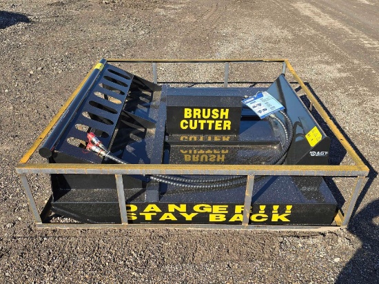 NEW/UNUSED 2024 Mower King SSRC Hydraulic Skid Steer Brush Cutter