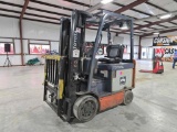 Toyota 8FBCU25 Sit Down 4 Wheel Electric Forklift