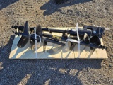 NEW/UNUSED Qty 3 Excavator Auger Attachments