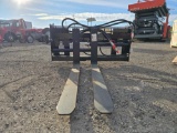 NEW/UNUSED 2024 AGT SA-ZD Quick Attach Skid Steer Hydraulic Pallet Forks