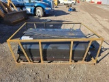 NEW/UNUSED 2024 Mower King SSBM72 72 In Hydraulic Skid Steer Broom
