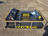 NEW/UNUSED 2024 Mower King SSRC Hydraulic Skid Steer Brush Cutter
