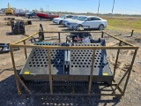 NEW/UNUSED 2024 Topcat...72 In Skid Steer Loader Landscape Rake Rock Attachment