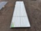 NEW/UNUSED 35 IN x 12 FT White Metal Roof Wall Panels