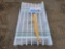 NEW/UNUSED White Bi-Parting Galvanized Iron Gate