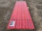 NEW/UNUSED Red Polycarbonate Roof Panel