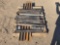 Pallet of Assorted Square Steel Tubes