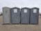Qty. of (9) Portable Toilets