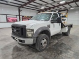 2008 Ford F550 Flatbed Truck