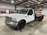 2000 Ford F350 Flatbed Pickup Truck