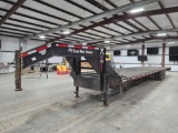 2018 Texas Made Trailers 40 Foot Gooseneck Trailer