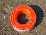 NEW/UNUSED W3/4 IN L64 X FT PVC Orange Vinyl Tubing Garden Hose