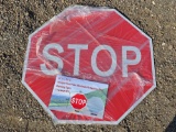 NEW/UNUSED 2 Packs of 30 IN ... 30 IN Octagon Stop Signs