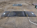 NEW/UNUSED W39.4 IN x L142 IN ???????Diamond Plate Steel Sheet