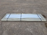 Qty of (100) Sheets Galvalume Steel Siding Roofing