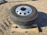 Qty (2) 11R25 Rubber