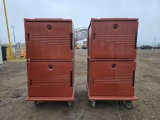 (2) Cambro Camcarrier Insulated Food Storage