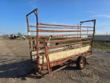 Single Axle 12 Foot Stock Trailer