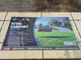 NEW/UNUSED Gold Mountain 20 Ft x 20 Ft Steel Carport
