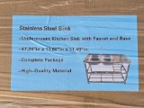 NEW/UNUSED...Stainless Steel Sink