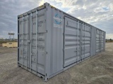 NEW 2025 40 Foot...High Cube Two Multi Doors Container