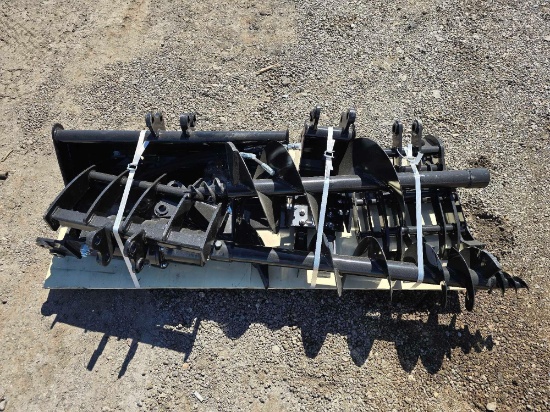 NEW/UNUSED 2025 Future Qty (7) Excavator Attachments