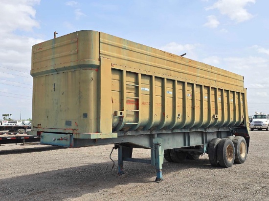 2002 Indefindia End Dump Trailer