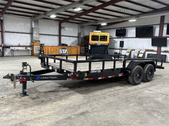 NEW 2024 Load Trail 18 Foot Tandem Axle Utility Trailer