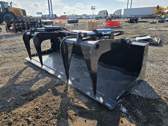 NEW/UNUSED 2025 FUTURE FT-PGT2C Skid Steer Plate Grabber