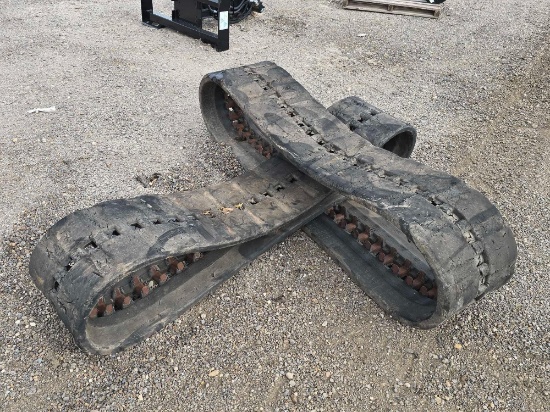 Qty. (2) Rubber Tracks