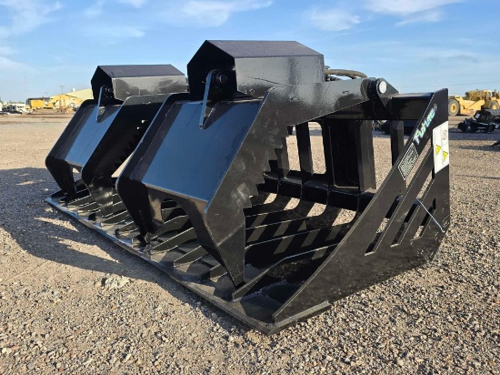 NEW/UNUSED 2025 FUTURE FT X-HWG72C Skid Steer Hollow Wood Grabber
