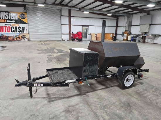 Homemade BBQ Trailer