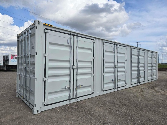 NEW 2025 40 Foot High Cube Four Multi Doors Container