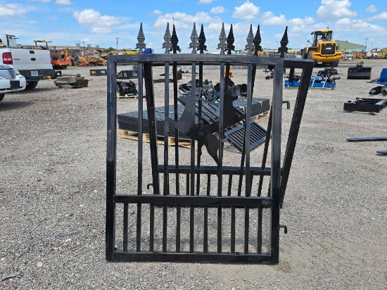 NEW/UNUSED 6FT FUTURE Bi-Parting Iron Gate