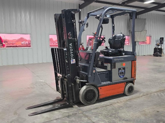 Toyota 8FBC18U 4 Wheel Electric Forklift